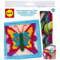 ALEX Toys - Simply Needlepoint Kit, Butterfly   564080860